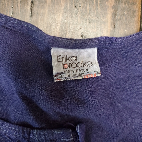 Erika Brooke Button Down Shirt sz 24 - Picture 3 of 5